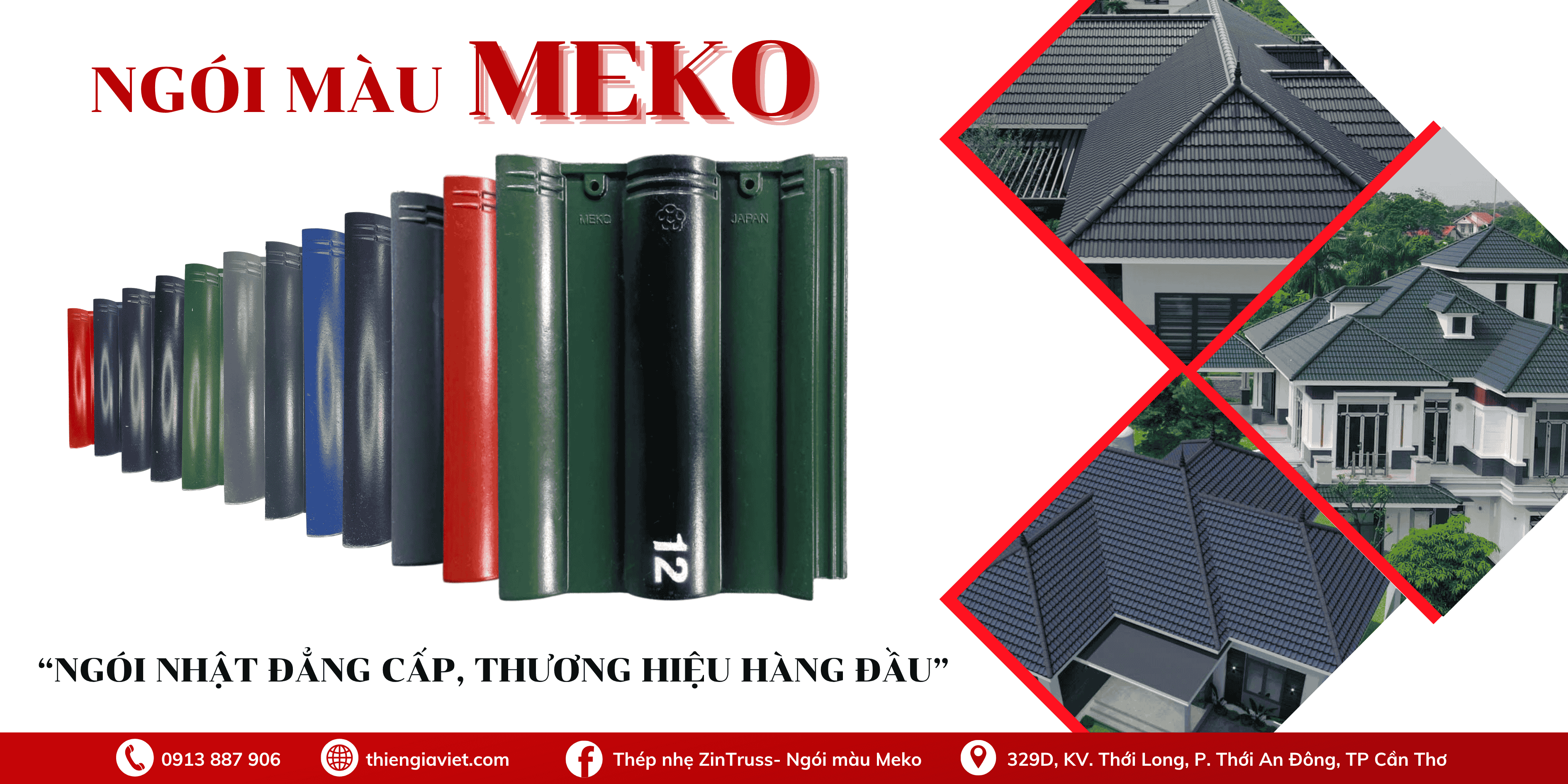 Ngói màu Meko